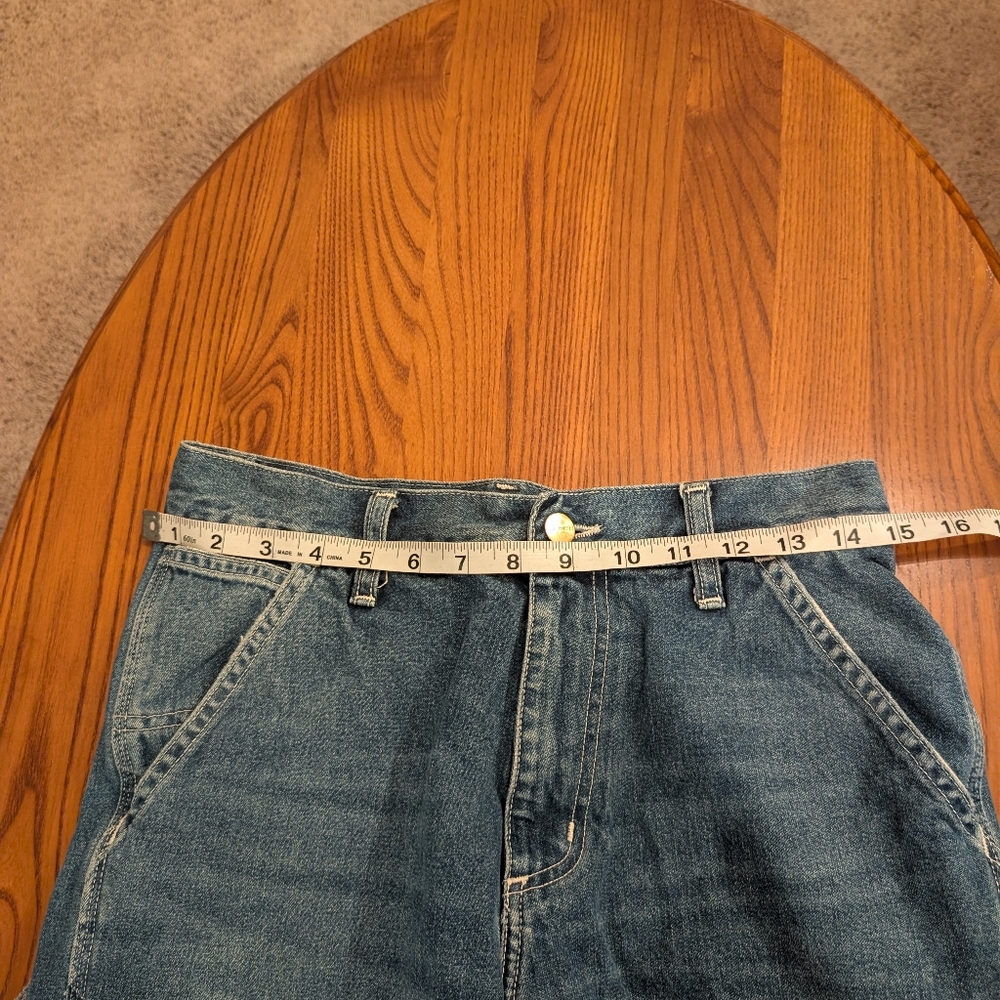 Carhartt WIP Denim Cutoff Shorts, Size 26 - Picture 7 of 10